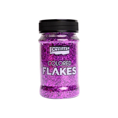 Fulgi  de folie colorata- violet inchis