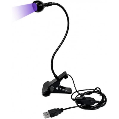  MINI FAST LAMP,LAMPA UV/LED, FLEXIBILA , CABLU USB, PENTRU MANICHIURA SI PEDICHIURA, CULOARE NEGRU