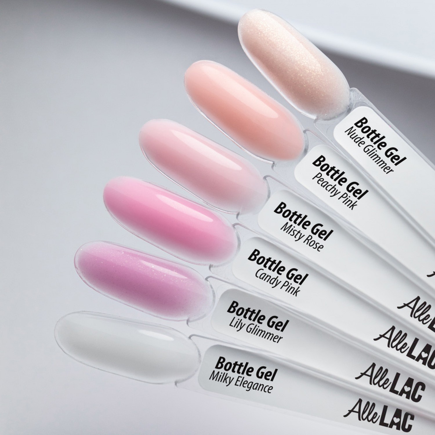 Bottle Gel AlleLac Lily Glimmer 15g Nr.4 Gel Constructie / Cover