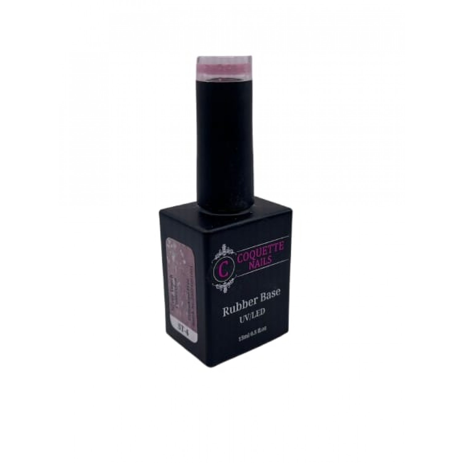 Baza Rubber Flakes Collection -15 ml Coquette Nails ST-4 Rubber & Base