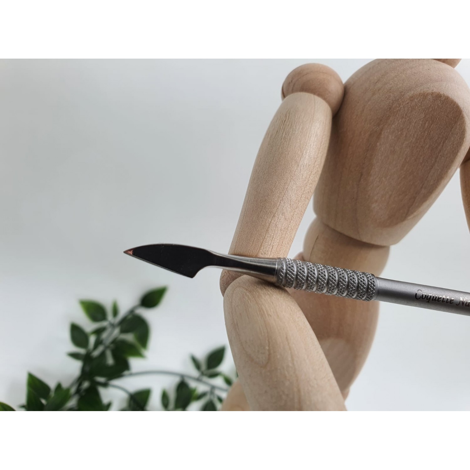 Pusher Coquette Nails  pentru cuticule cu impingator rotunjit si remover Instrumente Manichiura