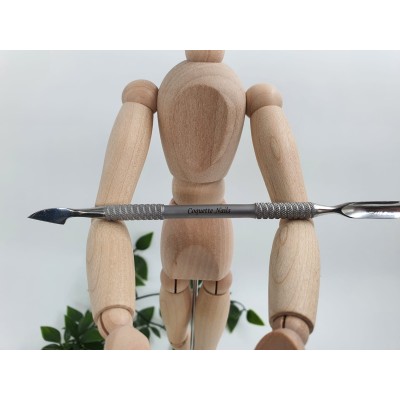 Pusher Coquette Nails  pentru cuticule cu impingator rotunjit si remover