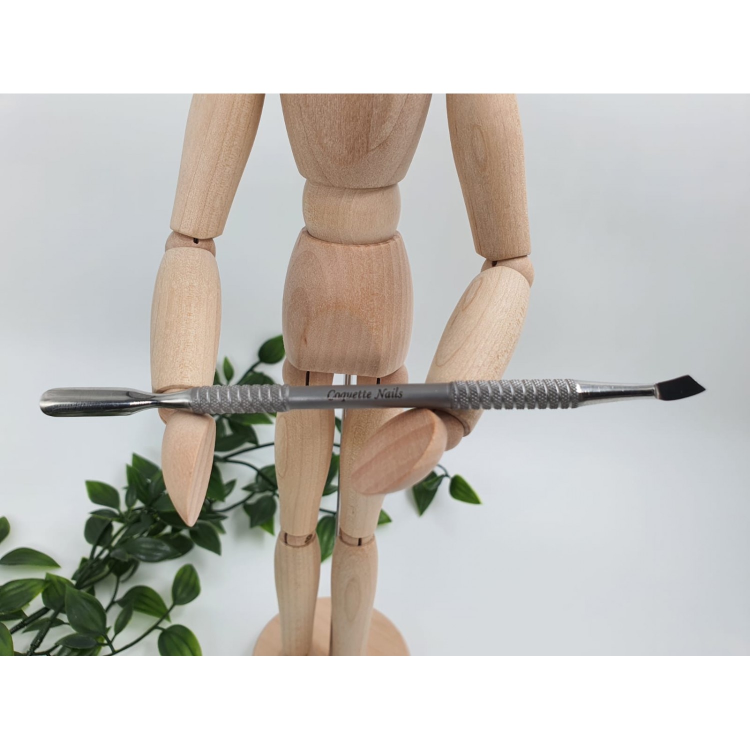 Pusher Coquette Nails pentru cuticule cu impingator rotunjit si remover Instrumente Manichiura