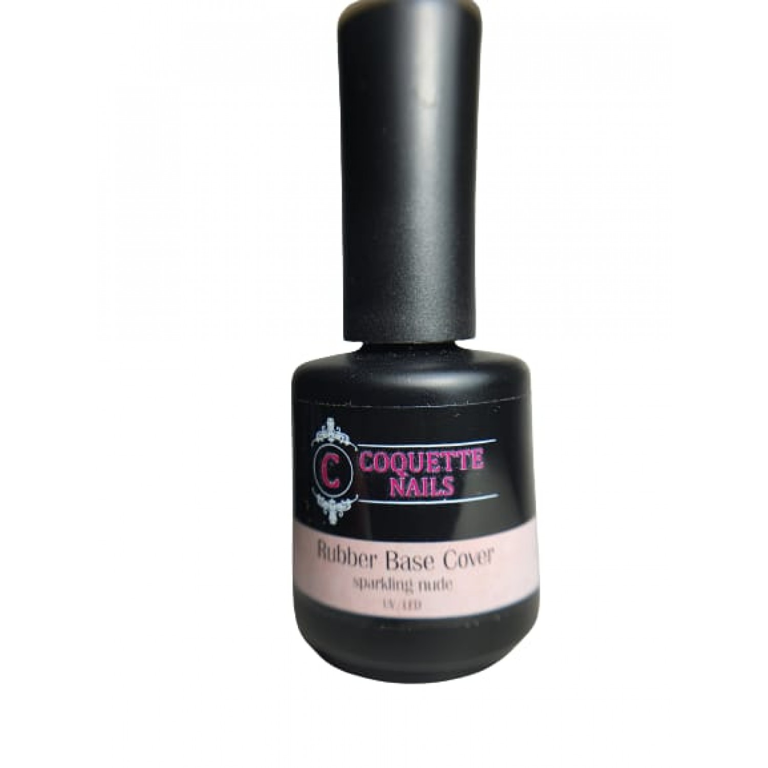 RUBBER BASE COVER SPARKLING NUDE- 13G Rubber & Base