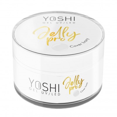 Jelly PRO Gel UV LED Cover Ivory  Builder-15 ml-YOSHI