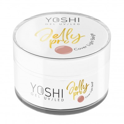 Jelly PRO Gel UV LED Cover Light Beige Builder 15 ml-YOSHI