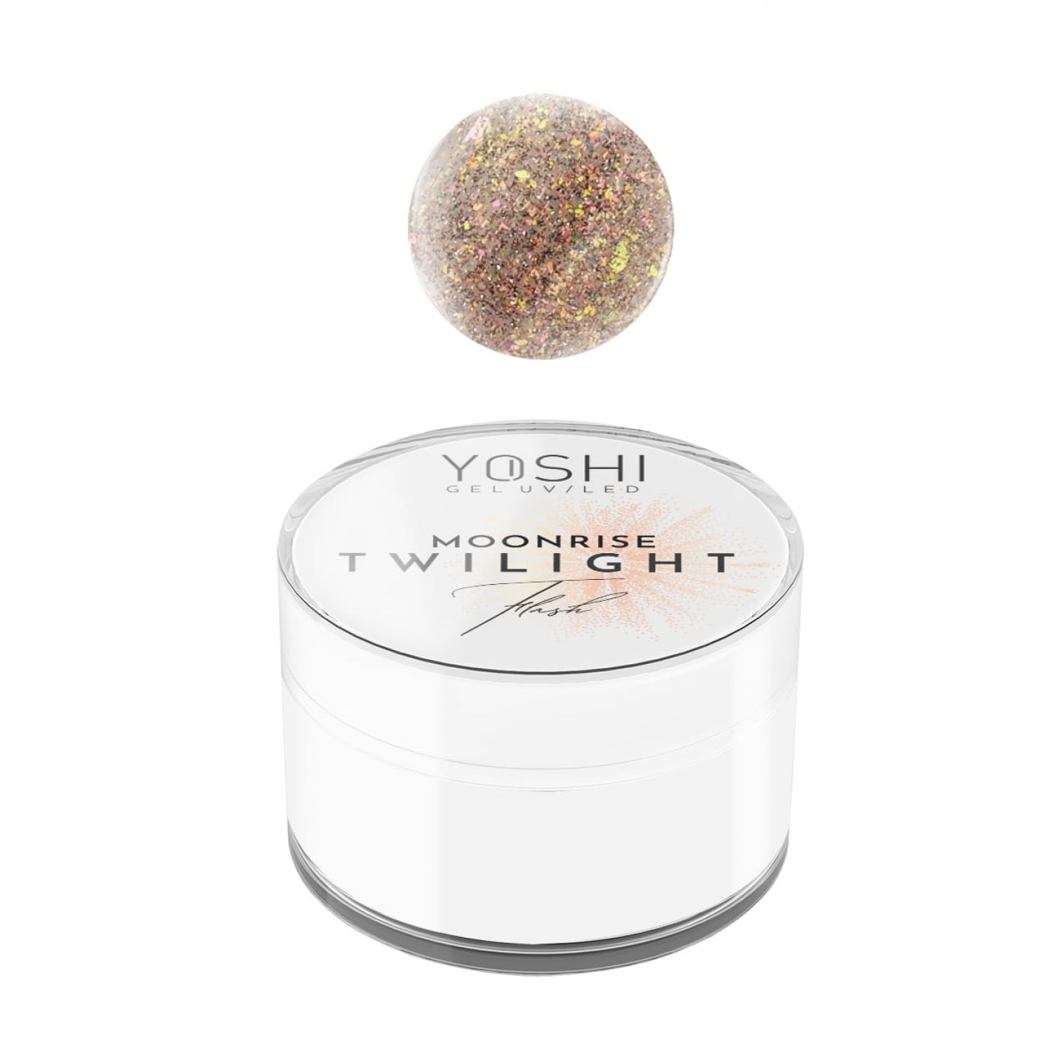 Twilight GEL UV LED Gel Moonrise 15 ml-YOSHI Gel Constructie / Cover