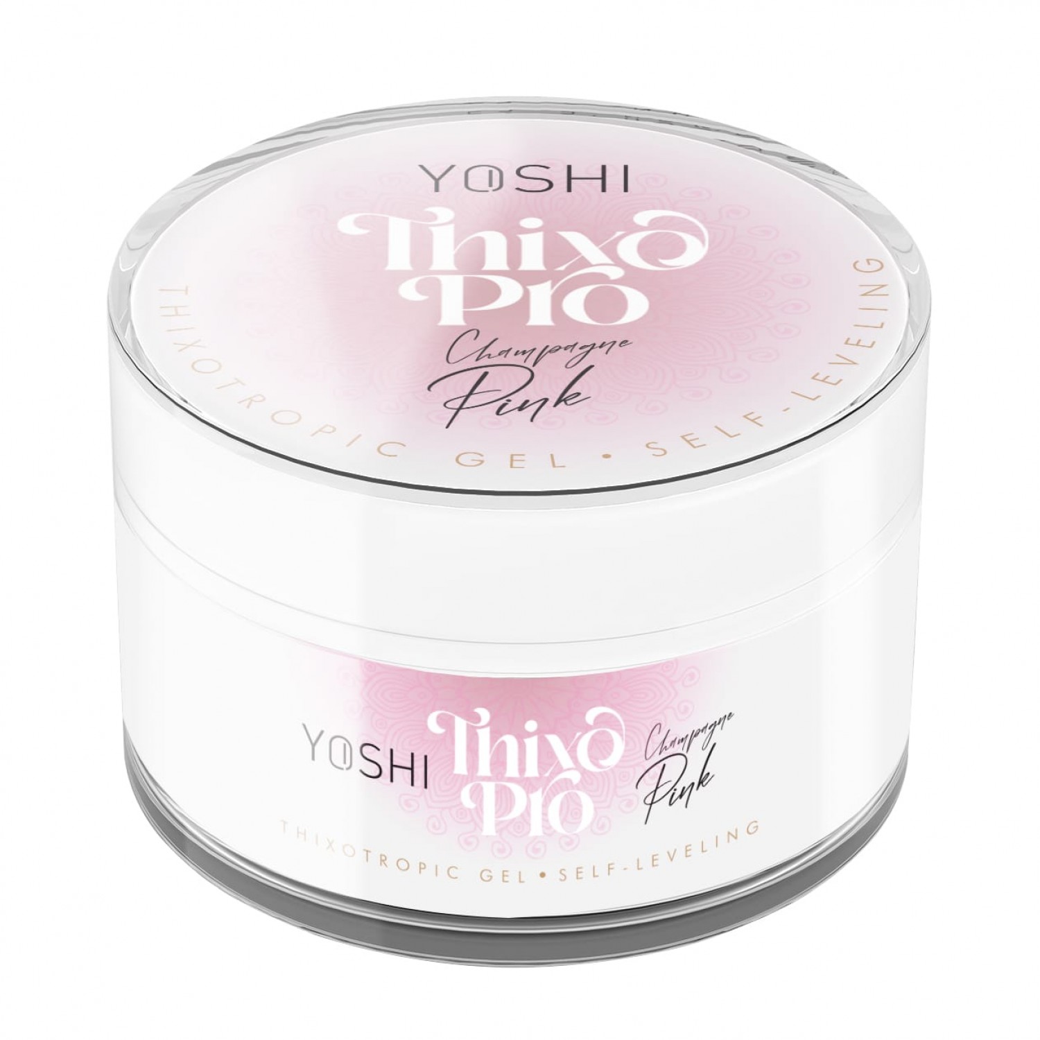 Thixo PRO Gel UV LED Gel autonivelant Champagne Pink 50 ml-YOSHI Gel Constructie / Cover
