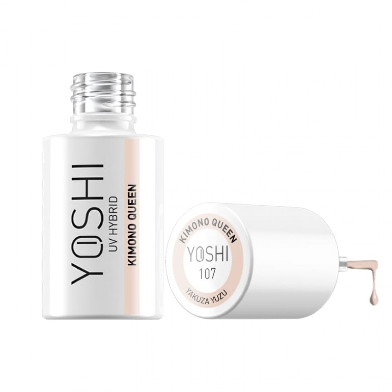Oja sepermanenta  YOSHI  Kimono Queen UV 6 ml – 107 Oje Semipermanente Color