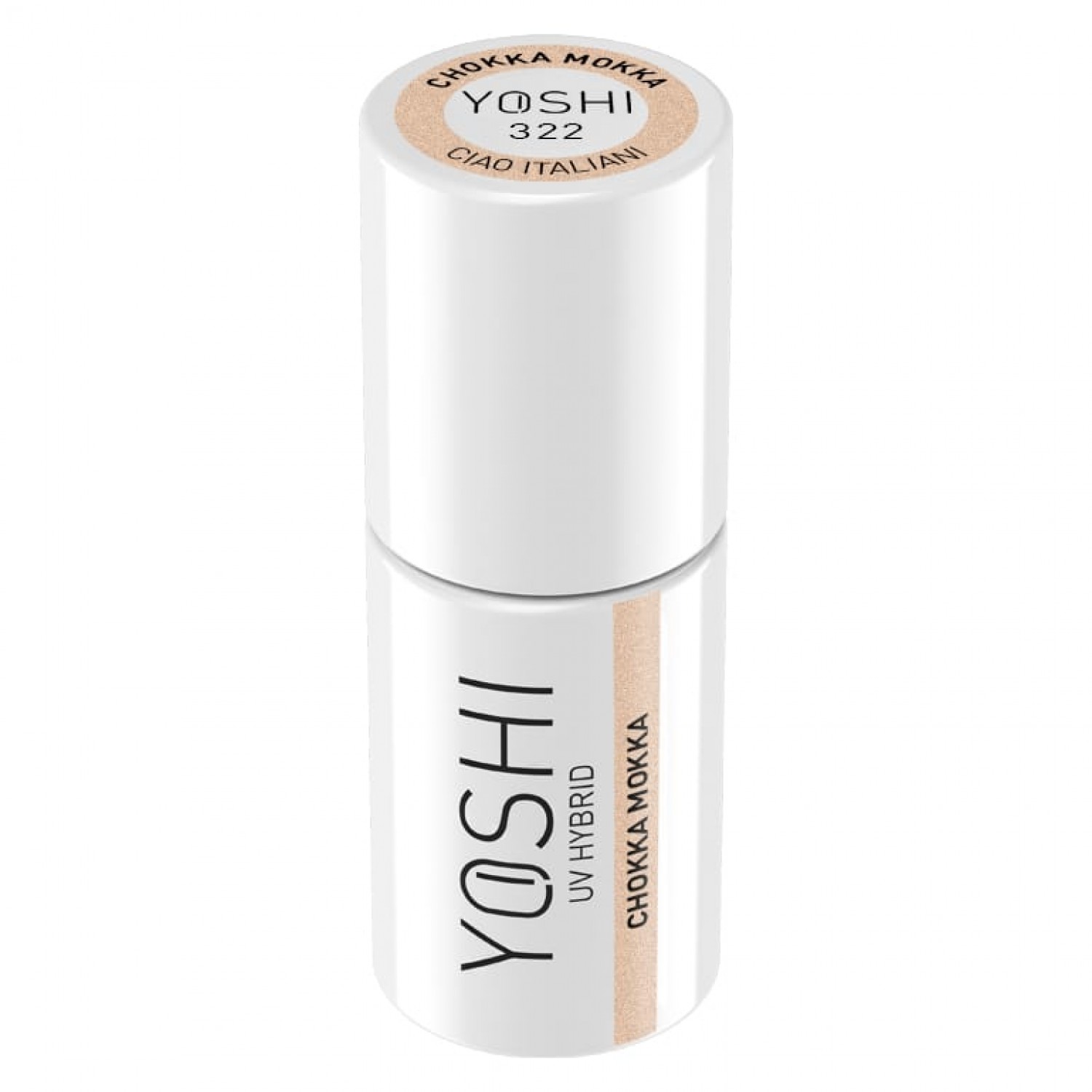 Oja semipermanenta YOSHI-Chokka Mokka - 6 ml – 322 Oje Semipermanente Color