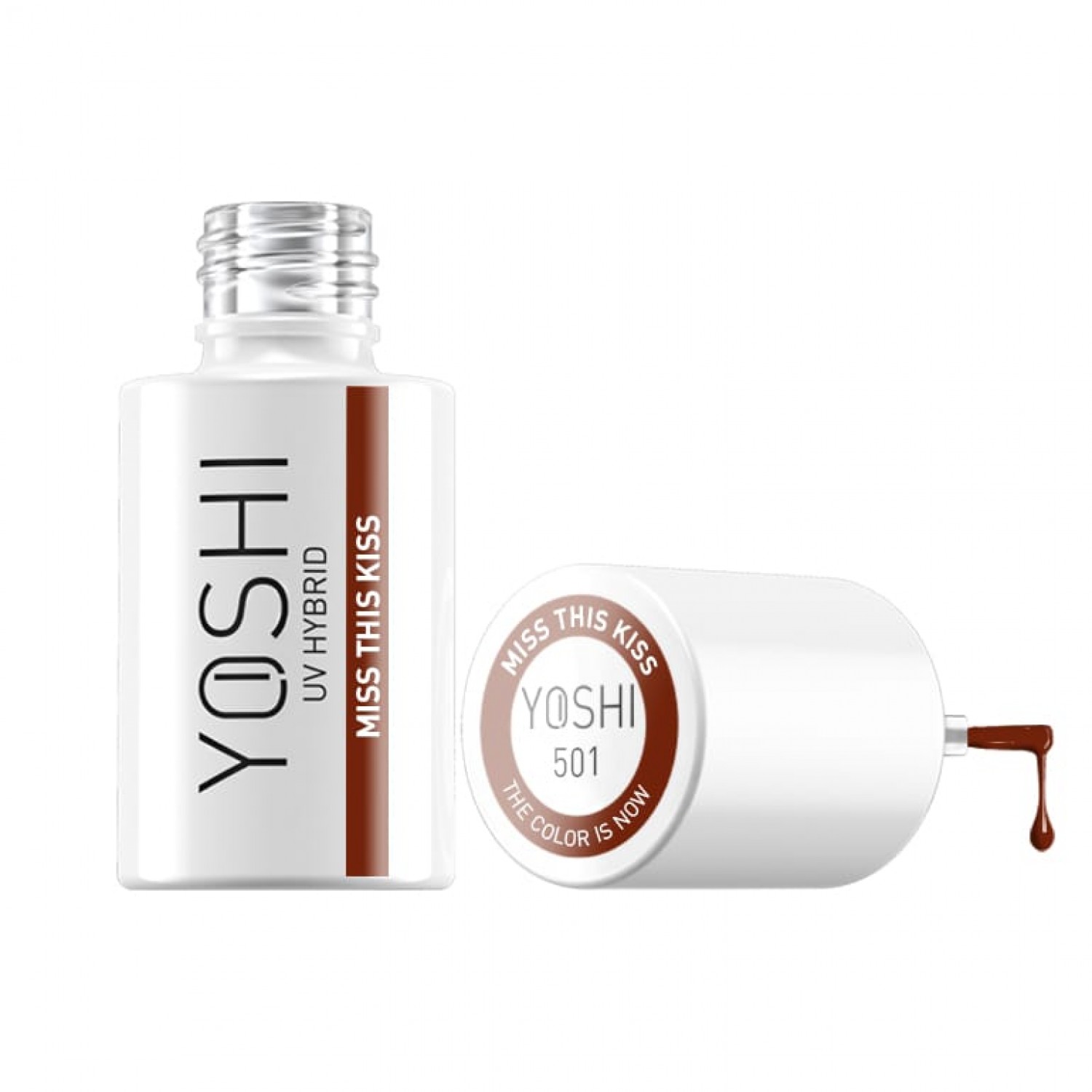 Oja semipermanenta YOSHI-Miss this Kiss 6 ml – 501 Oje Semipermanente Color