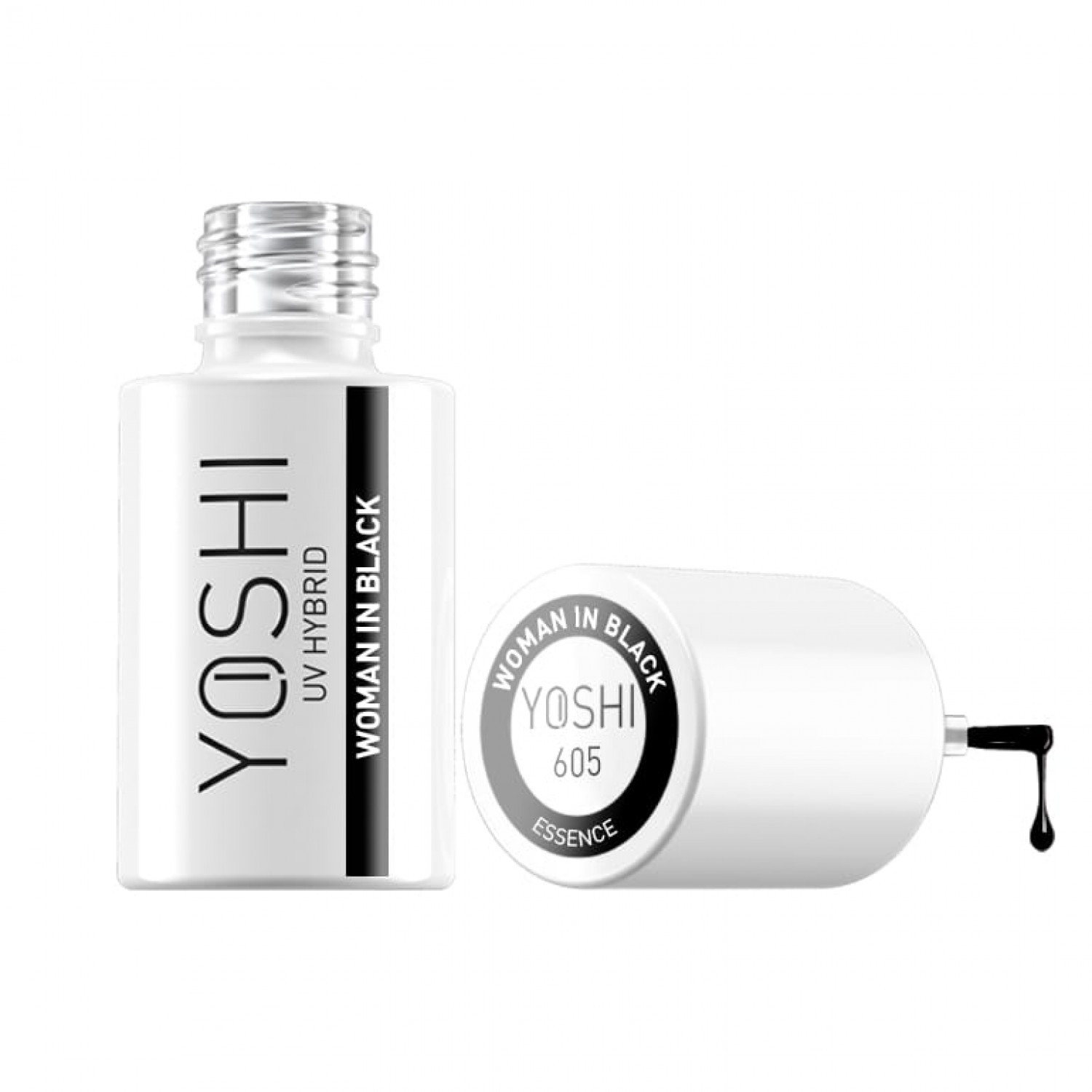 Oja Semipermanenta YOSHI-Woman In Black -6 ml – 605 Oje Semipermanente Color
