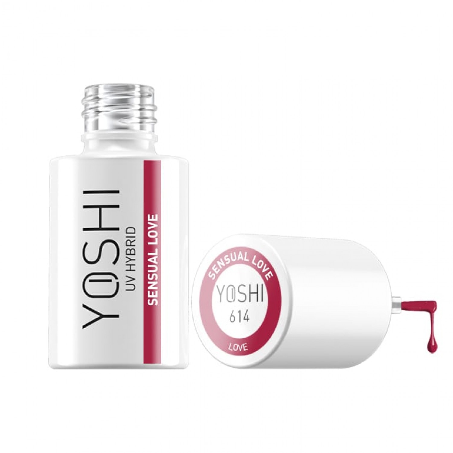 Oja Semipermanenta YOSHI-Sensual Love -6 ml – 614 Oje Semipermanente Color