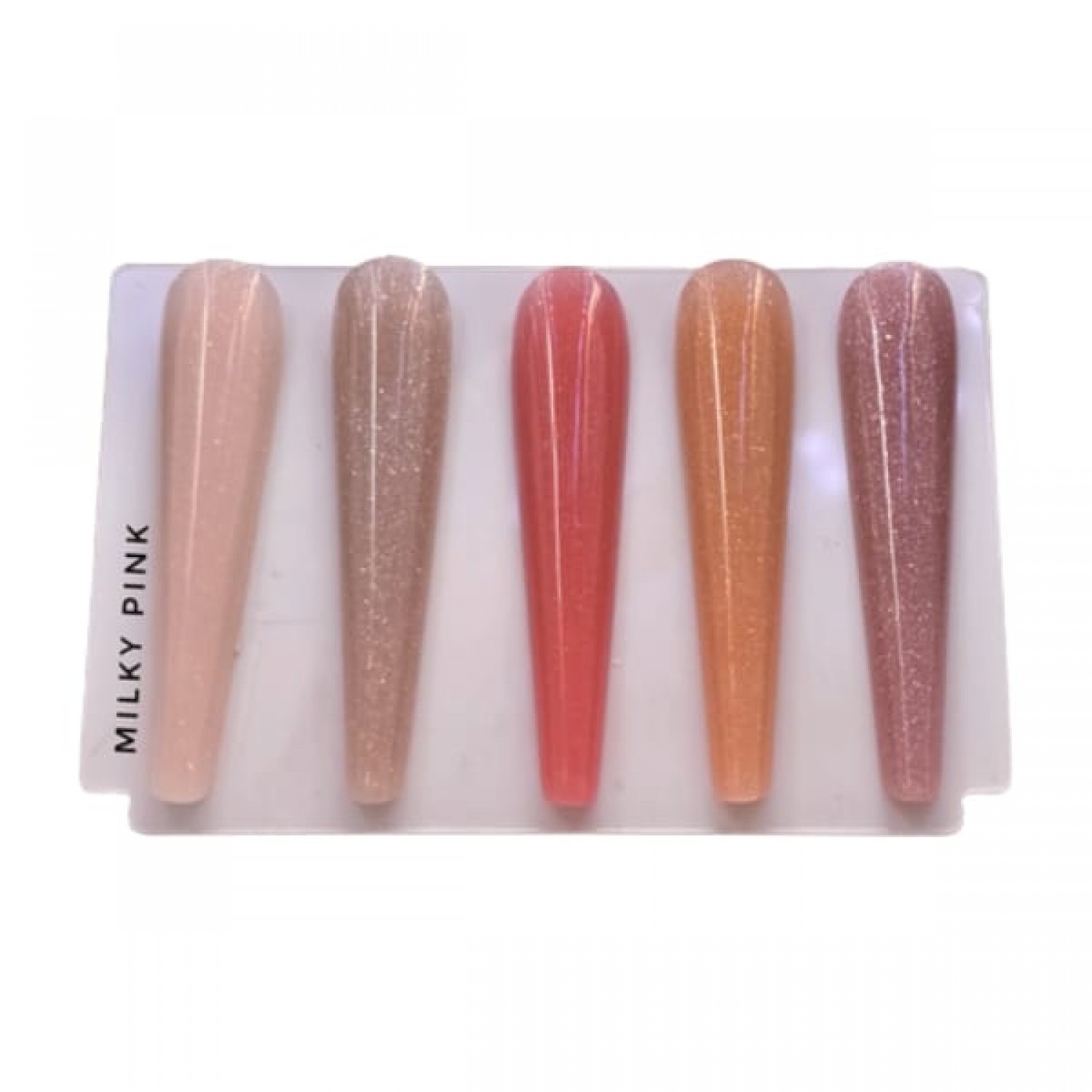 Acryl GEL Milky Pink-Sparkling Collection-Coquette Nails Acrygel