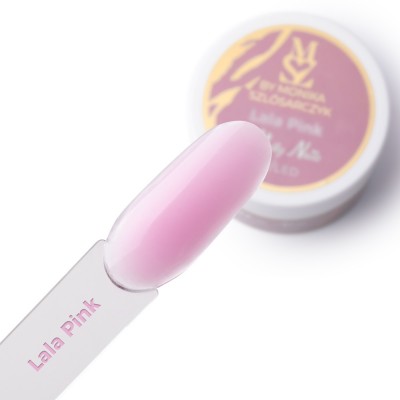 Builder gel Molly Nails Milky Dreams Lala Pink  by Monika Szlósarczyk HEMA Free- 15 g