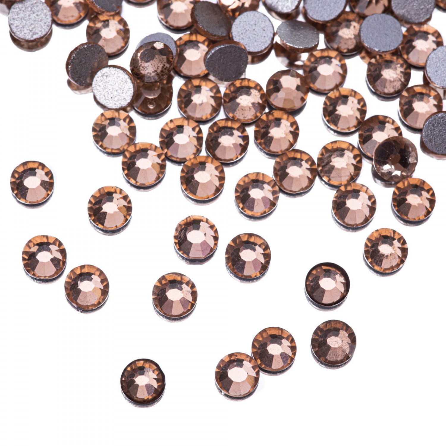 Cristale din sticla ,SS10, Light Peach-50 buc. Cristale / Pietre / Perle