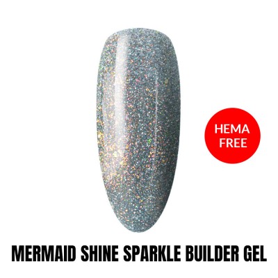 Builder Gel MollyLac Hema Free Shine on you Mermaid  Shine-15g