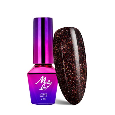 TOP COAT MOLLY LAC CU SCLIPICI FARA DEGRESARE- PICANTE 5ML