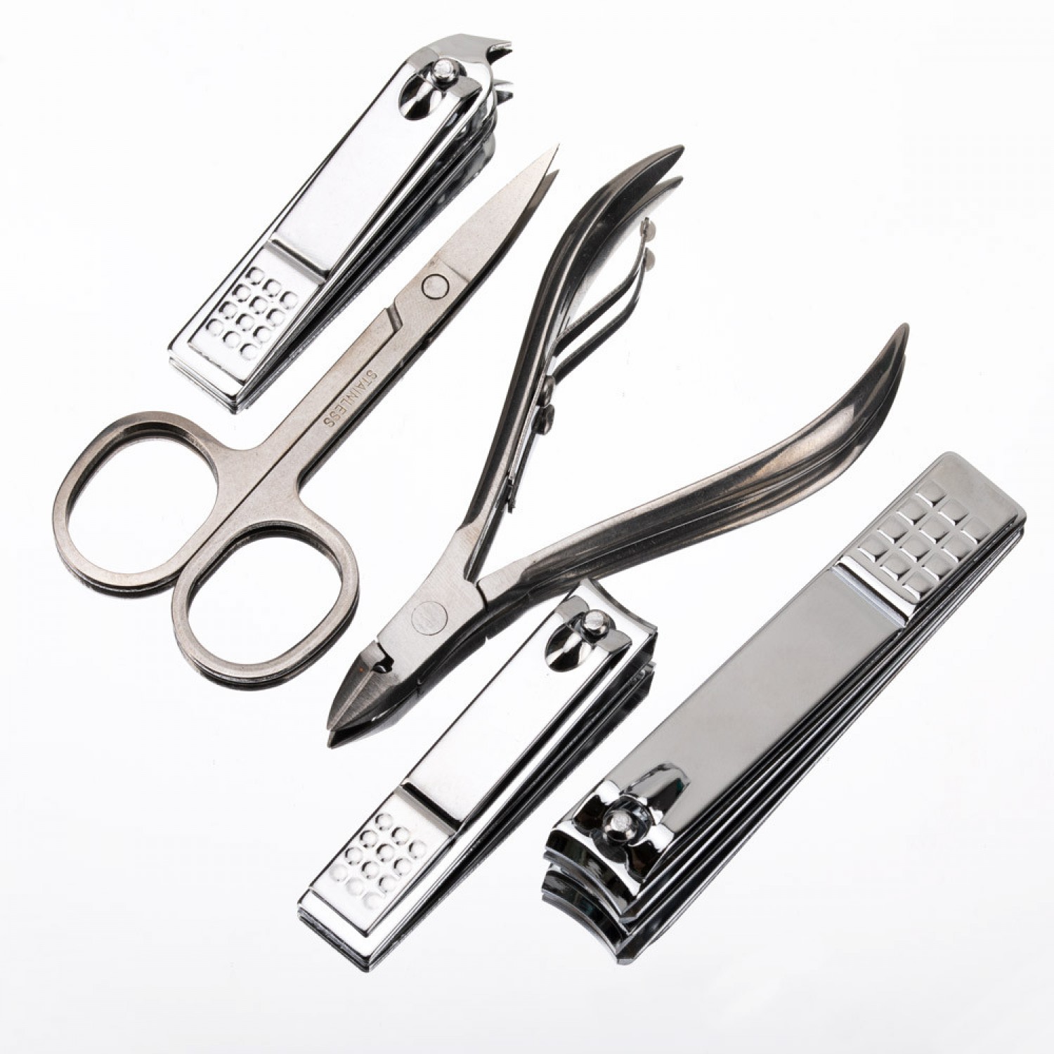 Set de 15 accesorii cosmetice pentru manichiura, pedichiura si tratamente faciale Instrumente Manichiura