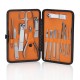 Set de 15 accesorii cosmetice pentru manichiura, pedichiura si tratamente faciale Instrumente Manichiura