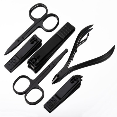 Set de 18 accesorii cosmetice pentru manichiura, pedichiura si tratamente faciale 