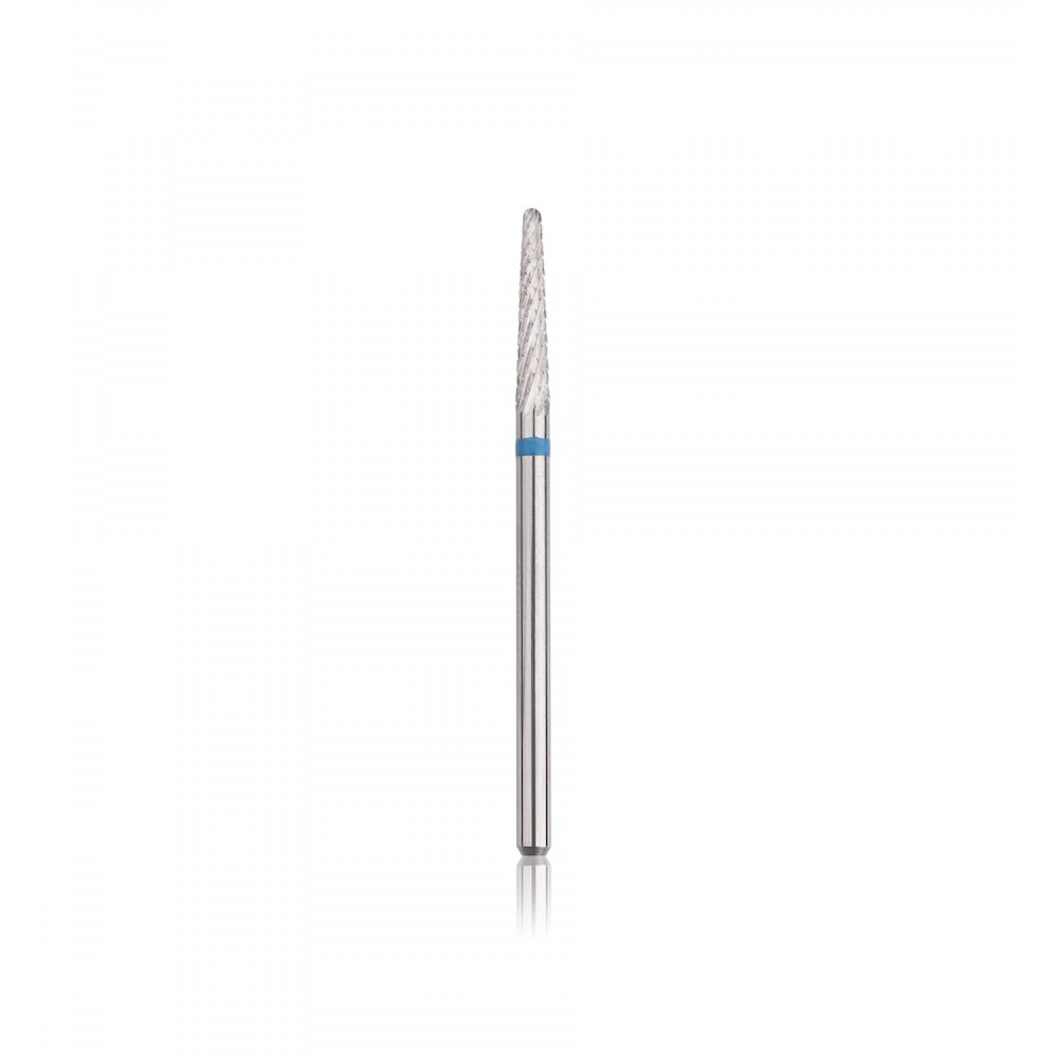Capăt freză Tungsten carbide HEAD - con, albastru, L - 14,0mm, Ø 2,3mm Capete de Freza